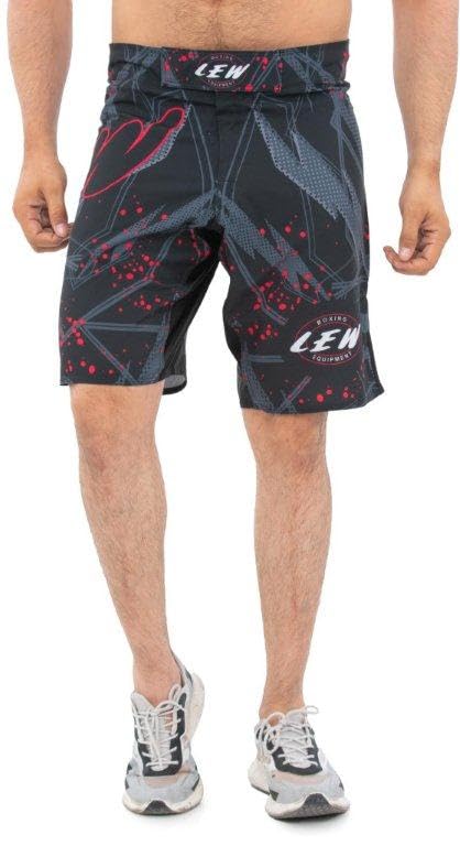 LEW Sport Performance Compression Unisex Shorts for MMA,Cycling, Martial Arts,Gym, Cage Fight, Muay Thai, BJJ, Boxing, and Grappling