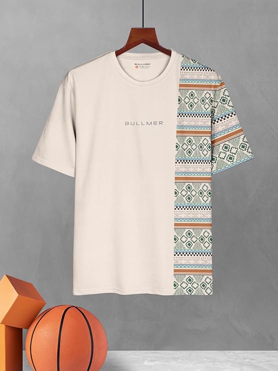 BULLMER Trendy Clothing Set with Oversized T-Shirt & Pants Co-ords for Men thumb 2