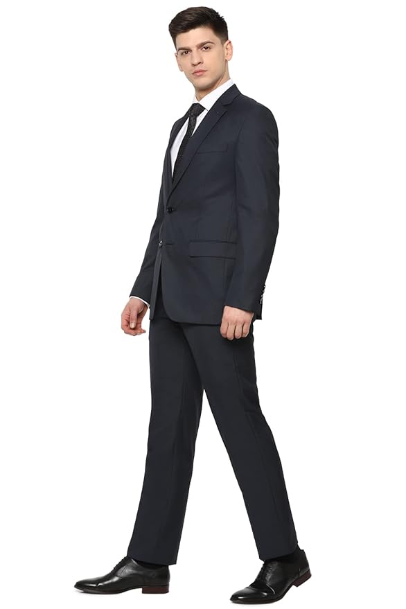 Louis Philippe Men's Polyester Blend Two Piece Suit-Dress Set thumb 1