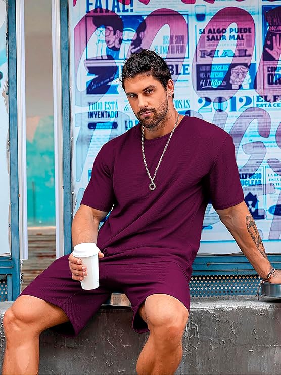 Vogaan Men's T-Shirt and Shorts Set thumb 1