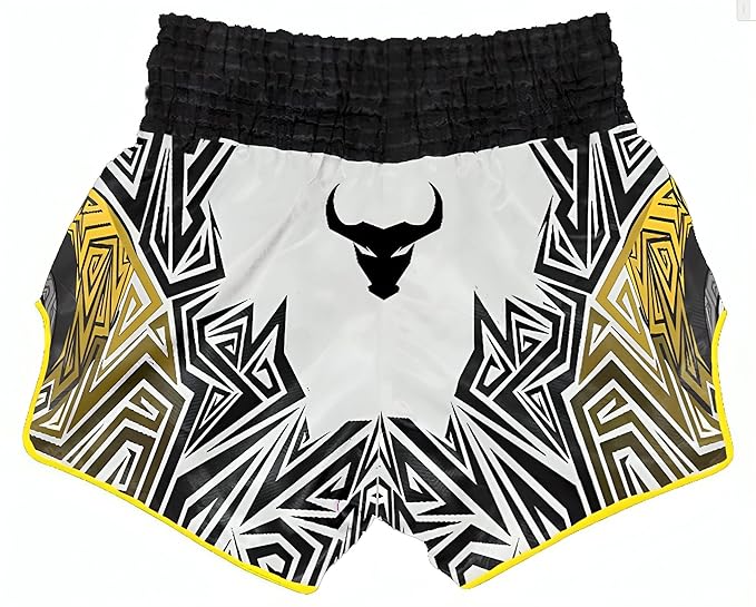 BLOOD DESI Men's Muay Thai Shorts - Premium Fitness Shorts for MMA thumb 1